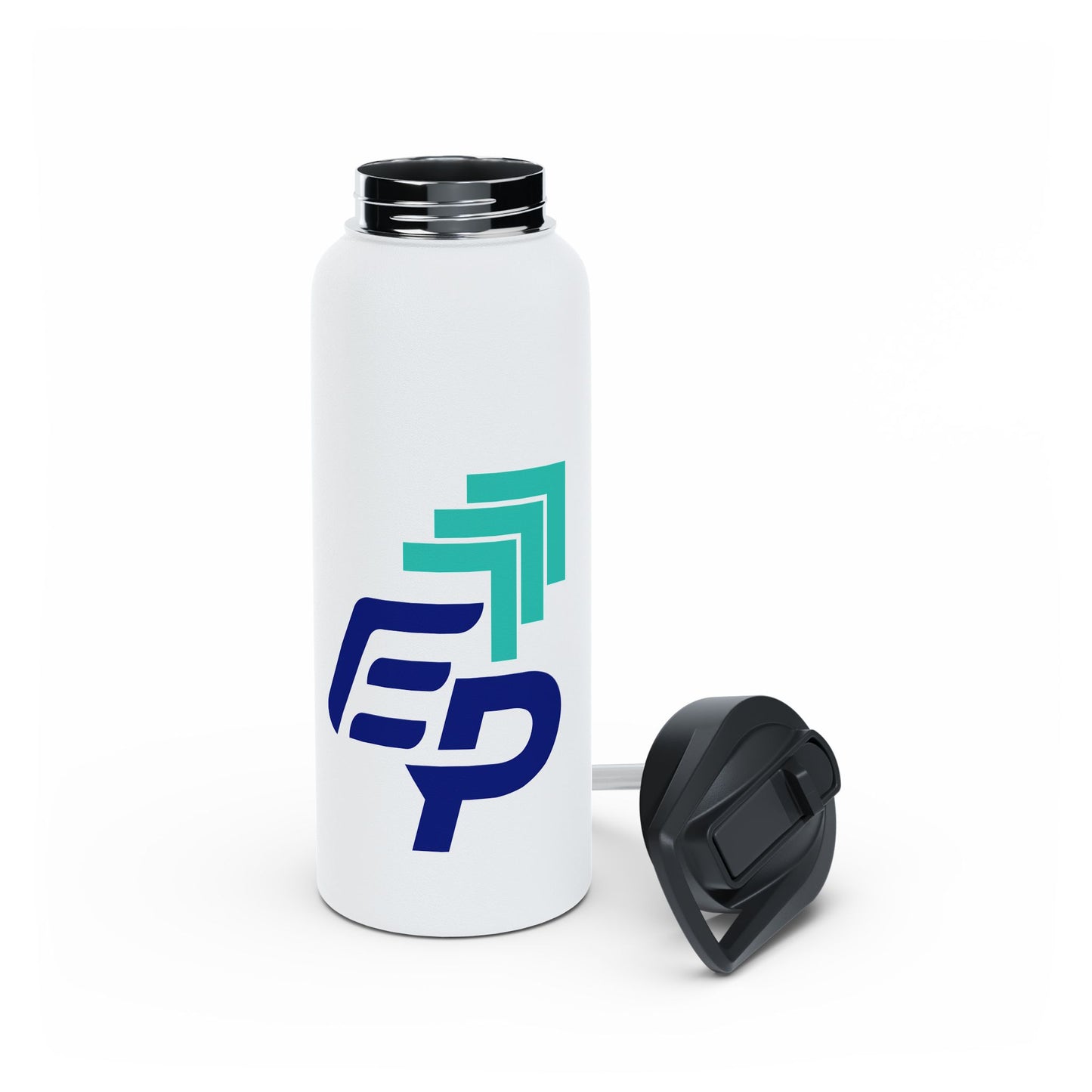 Stainless Steel Water Bottle — Insulated Sport Bottle with Standard Lid
