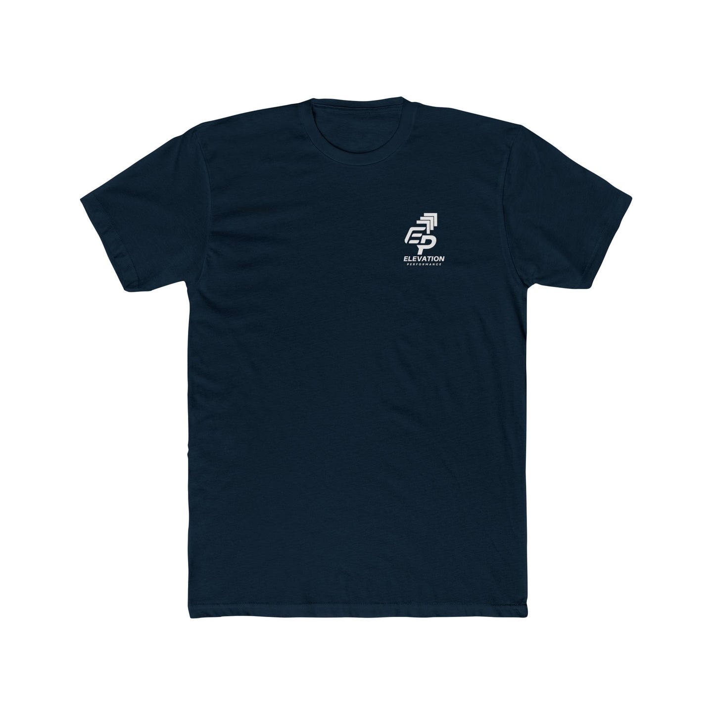 White Logo Tee