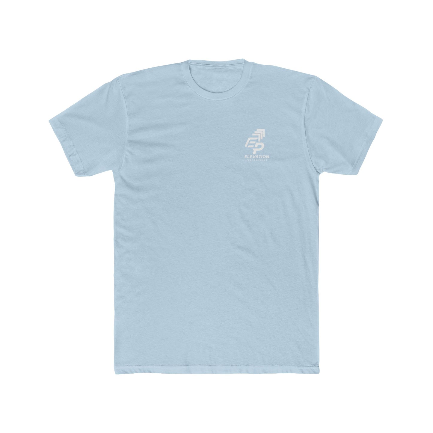 White Logo Tee