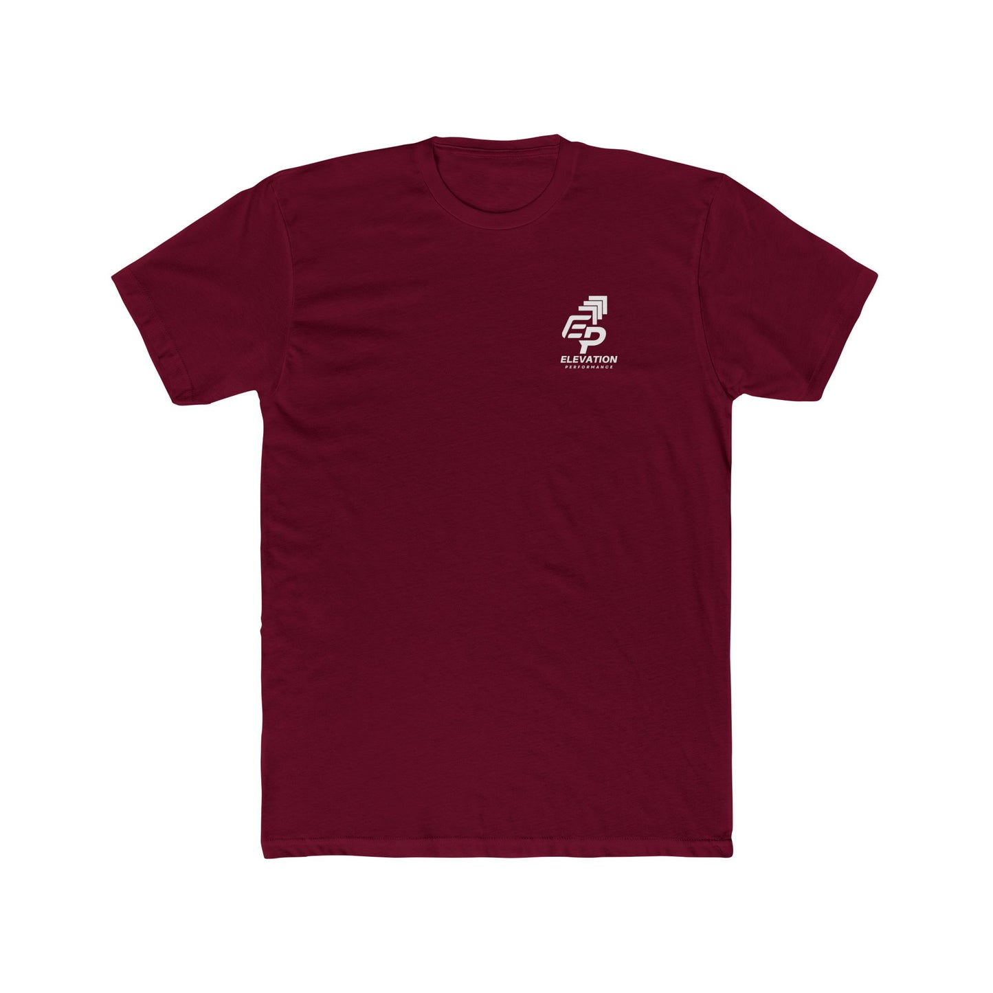 White Logo Tee