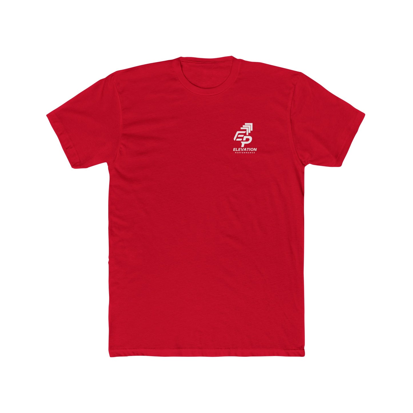 White Logo Tee