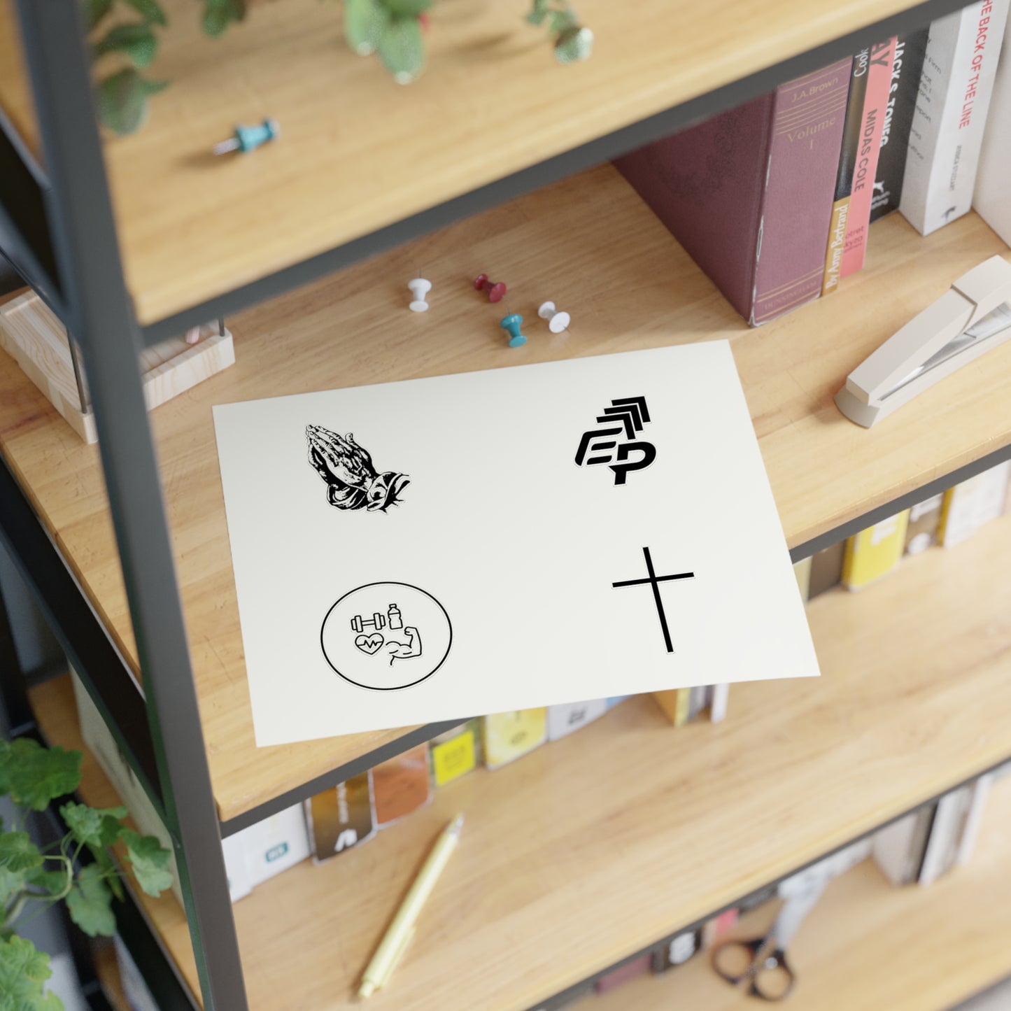 Sticker Sheet (Black)