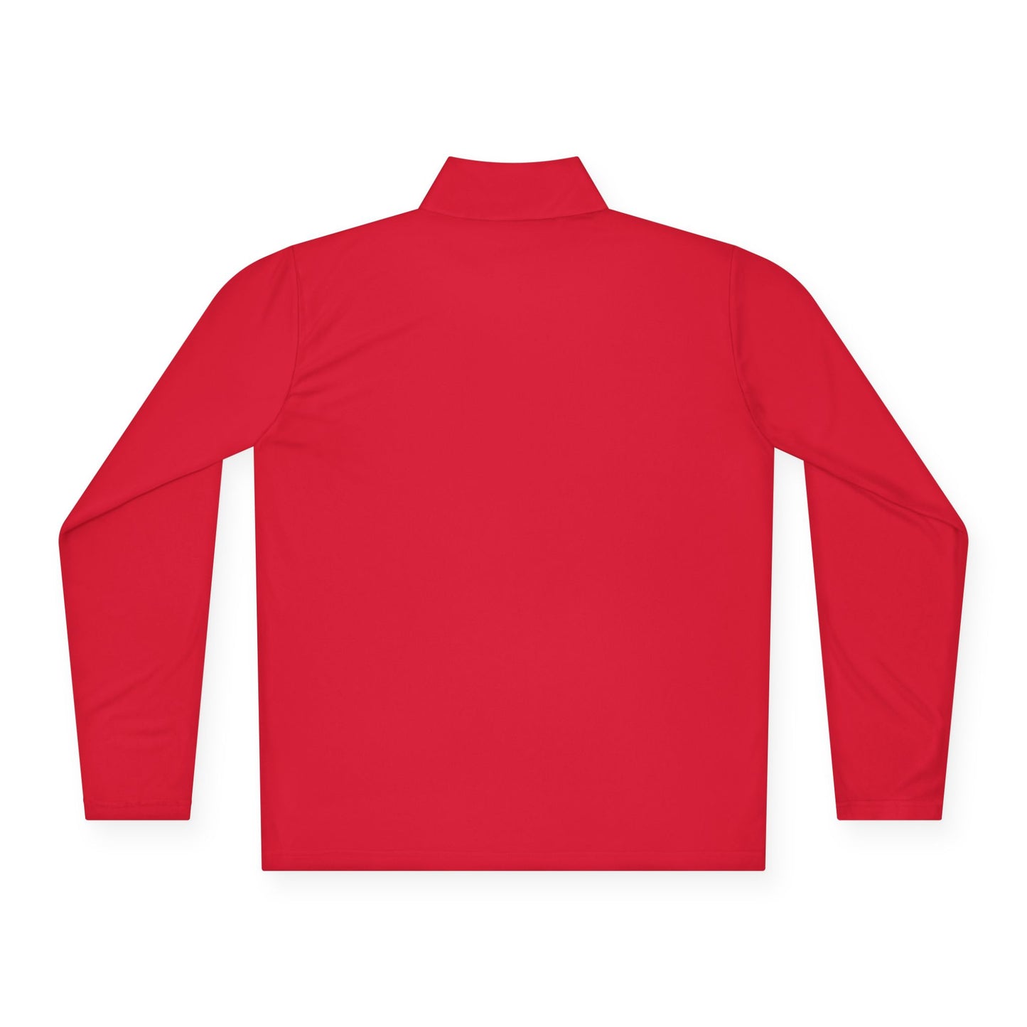 Quarter-Zip Pullover White Logo
