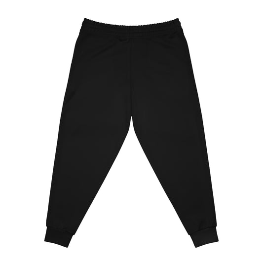 Athletic Joggers — White Logo
