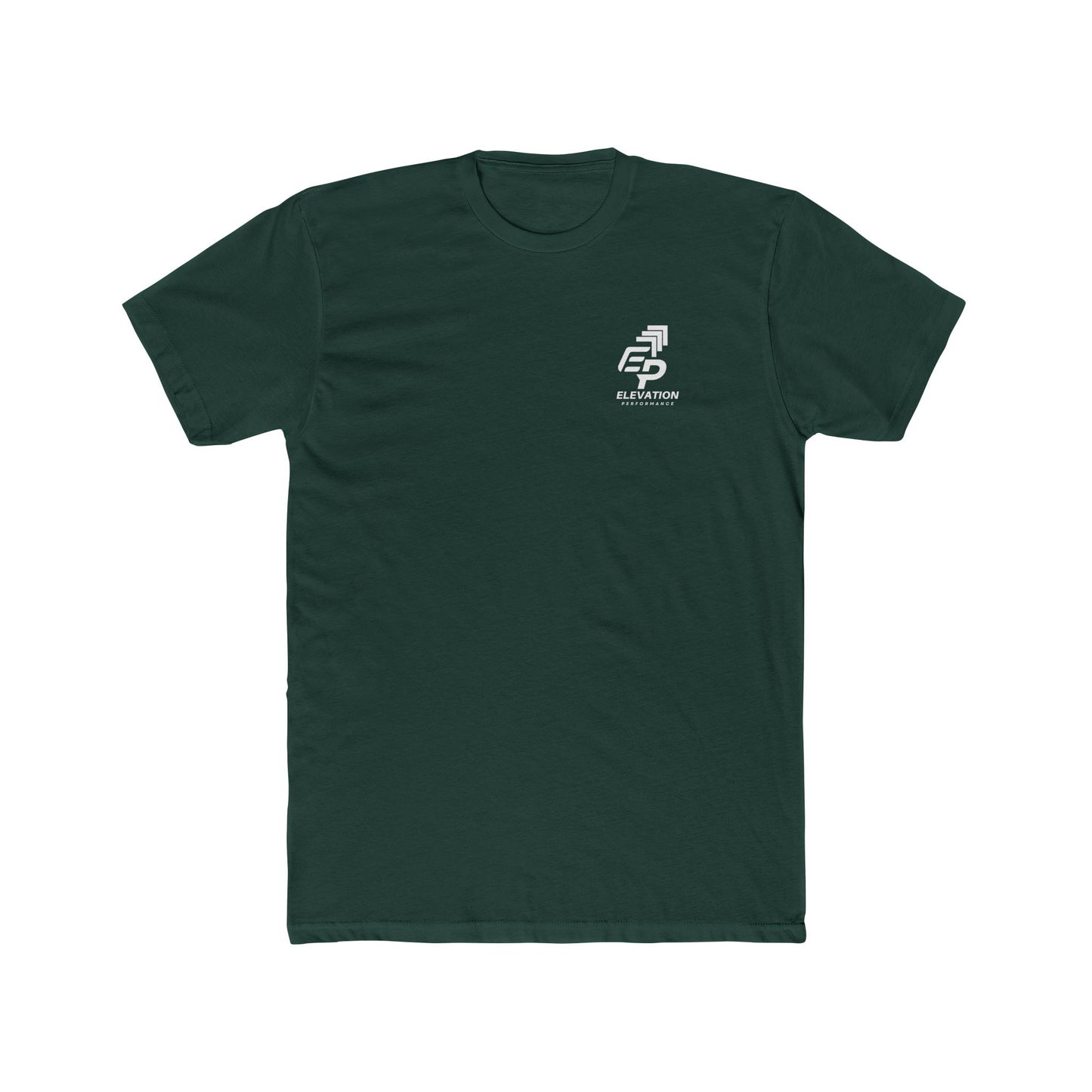 White Logo Tee