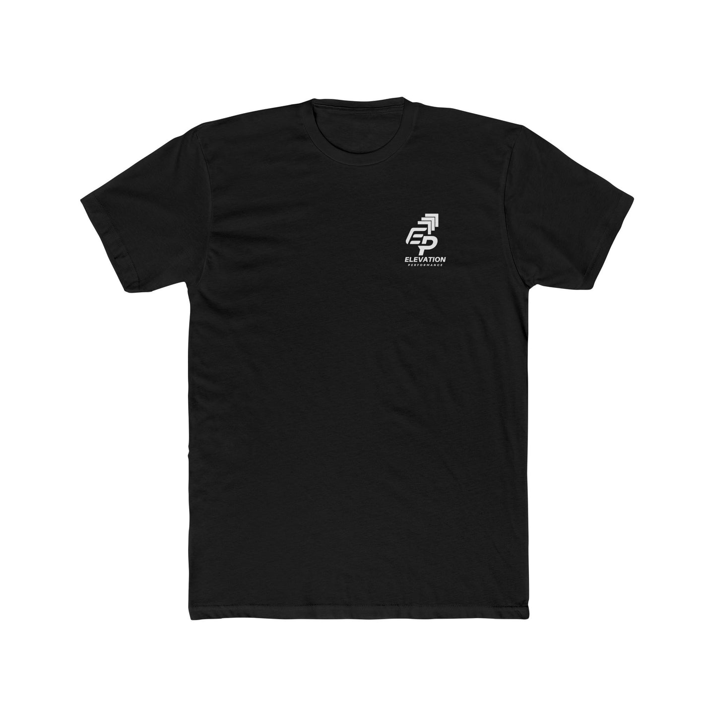 White Logo Tee