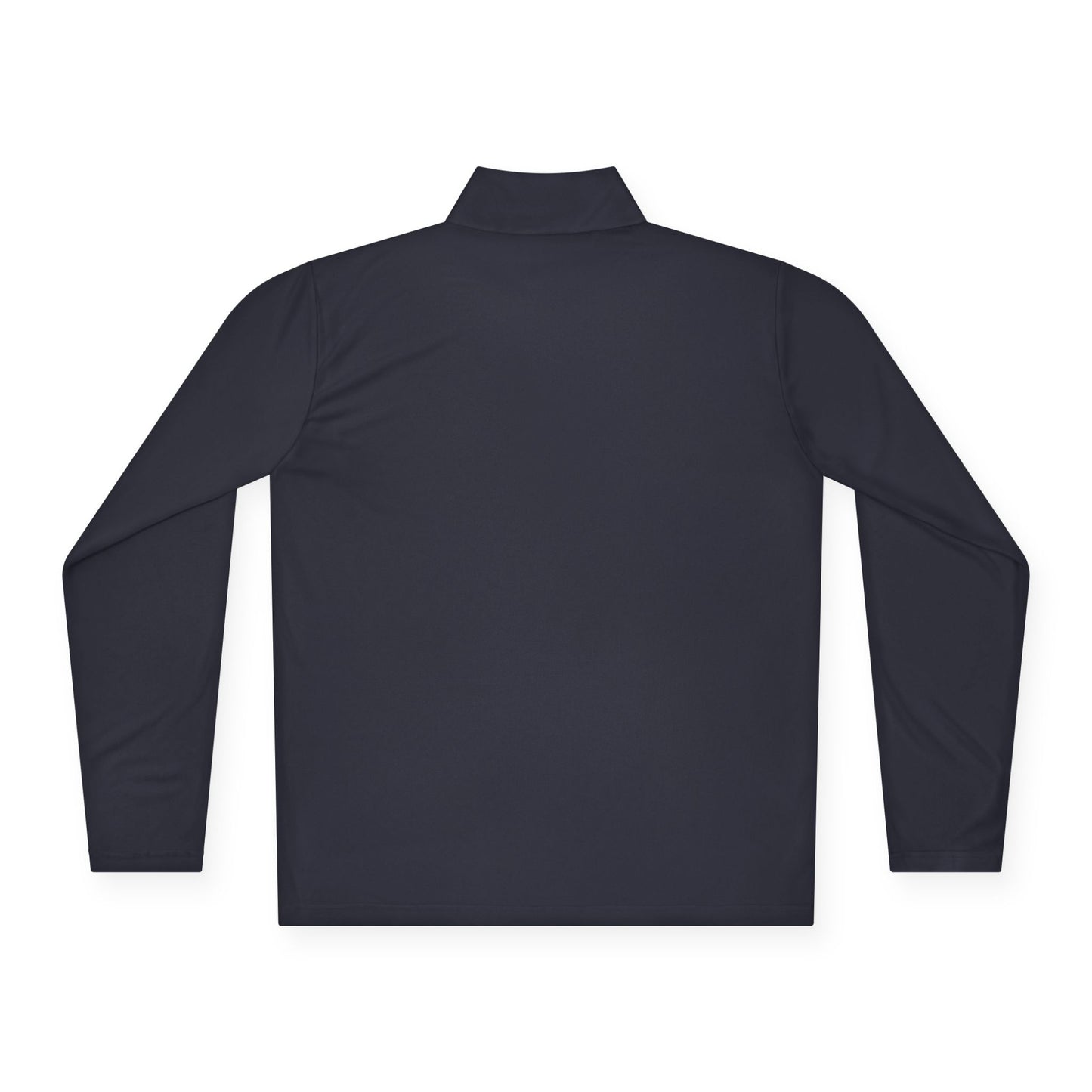 Quarter-Zip Pullover White Logo