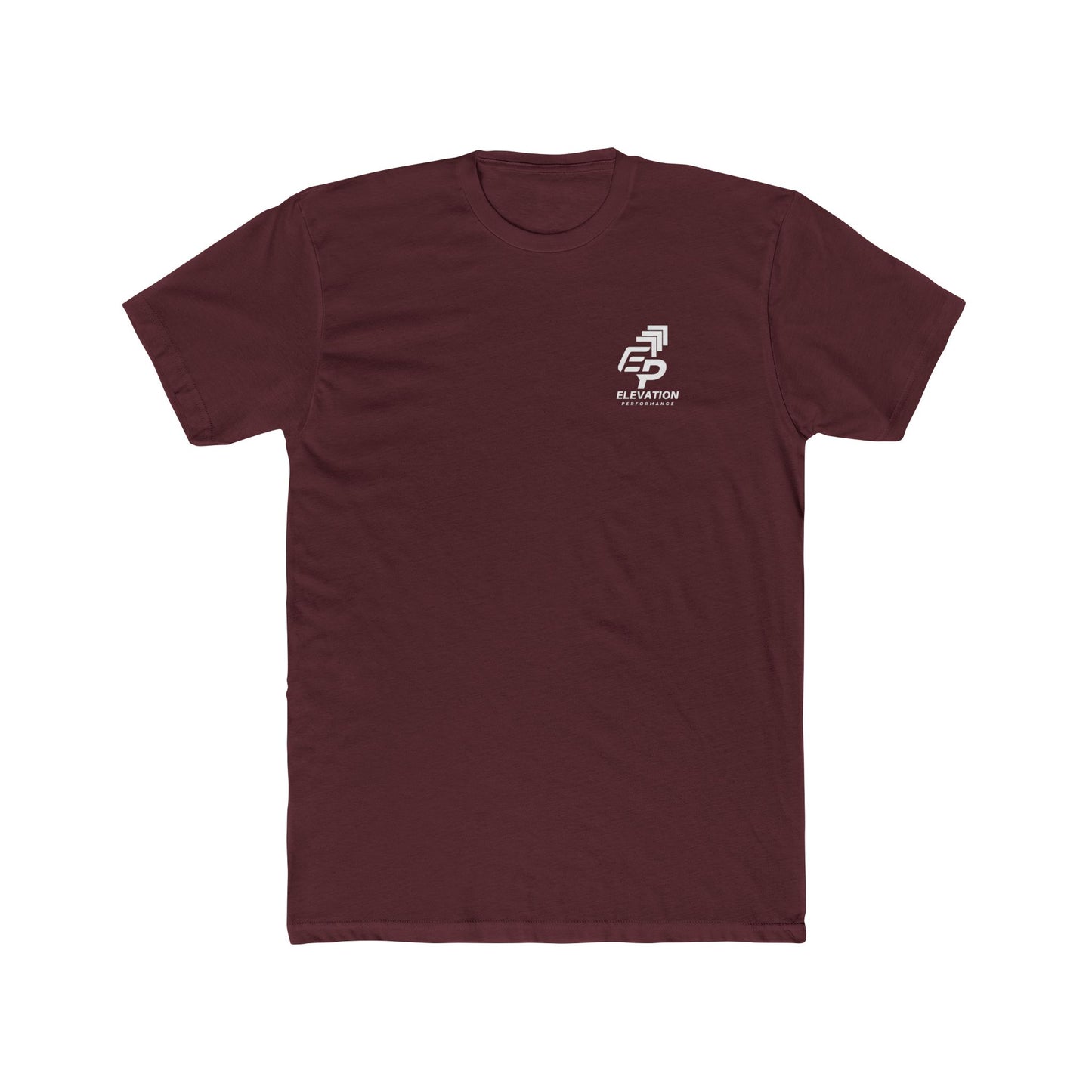White Logo Tee