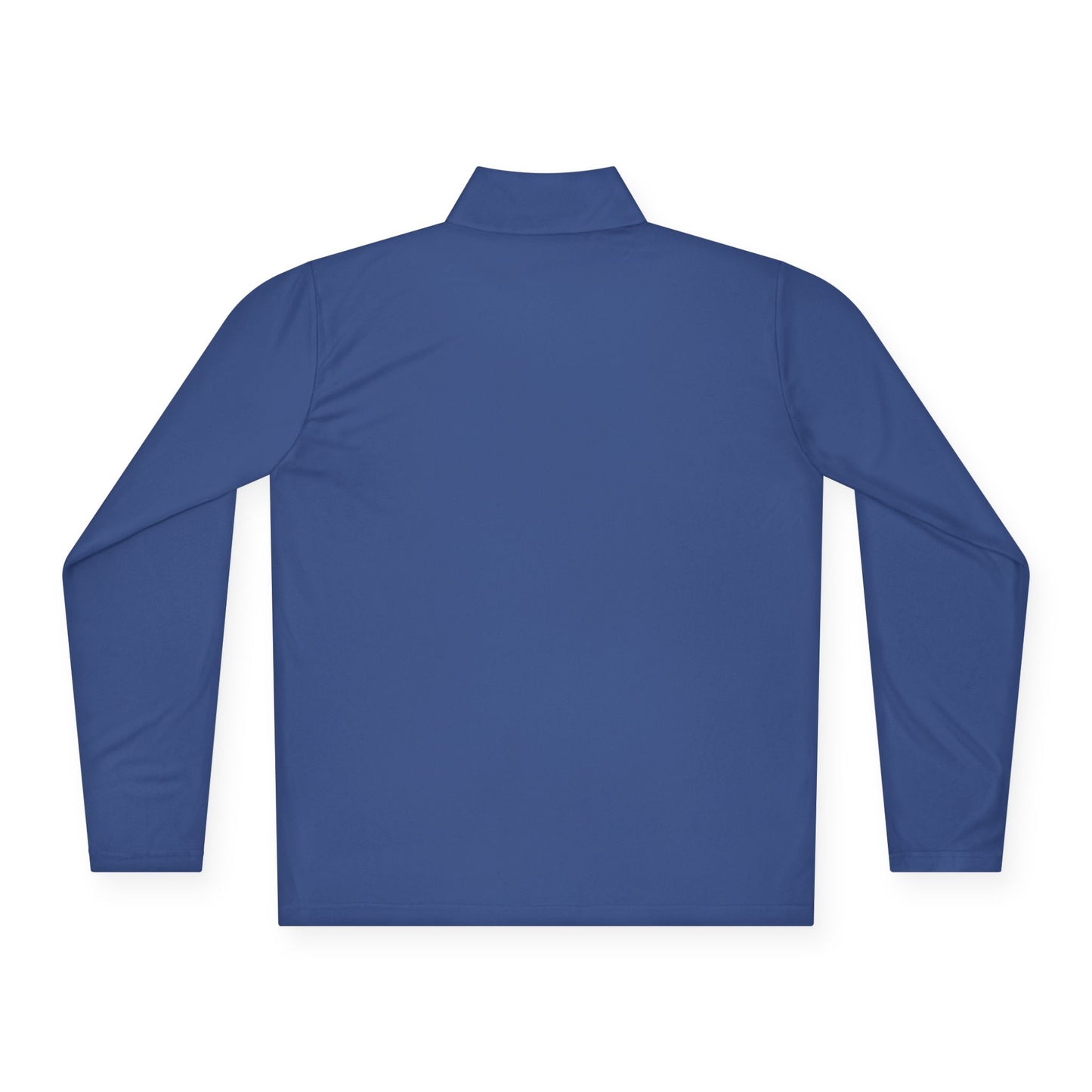 Quarter-Zip Pullover White Logo