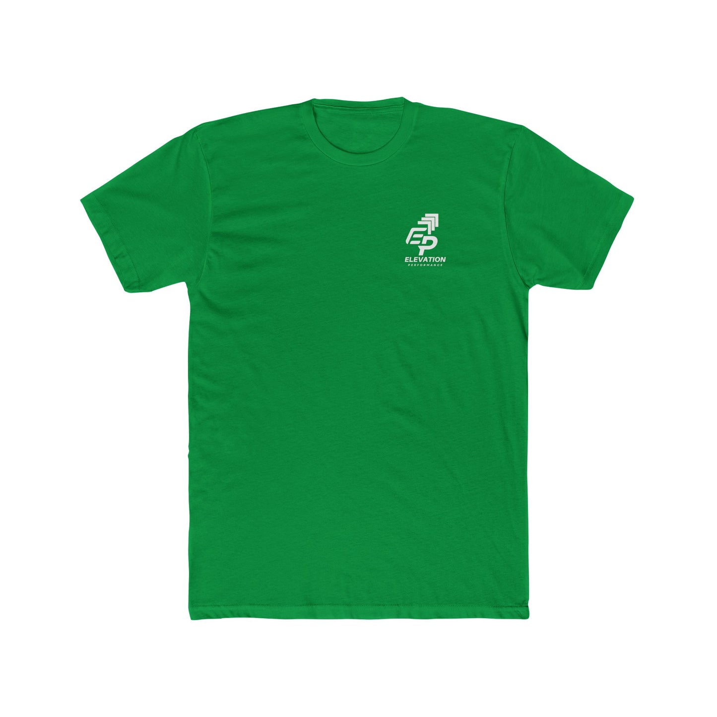 White Logo Tee