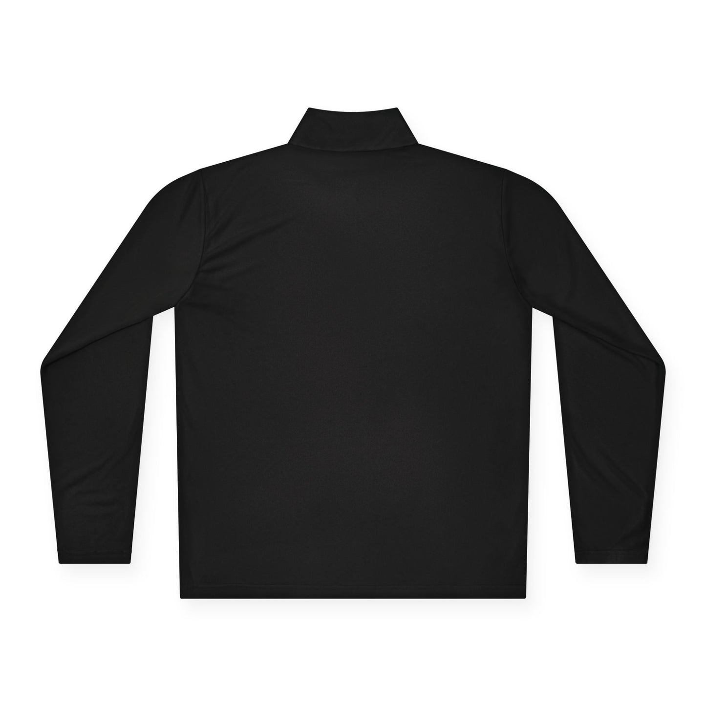 Quarter-Zip Pullover White Logo