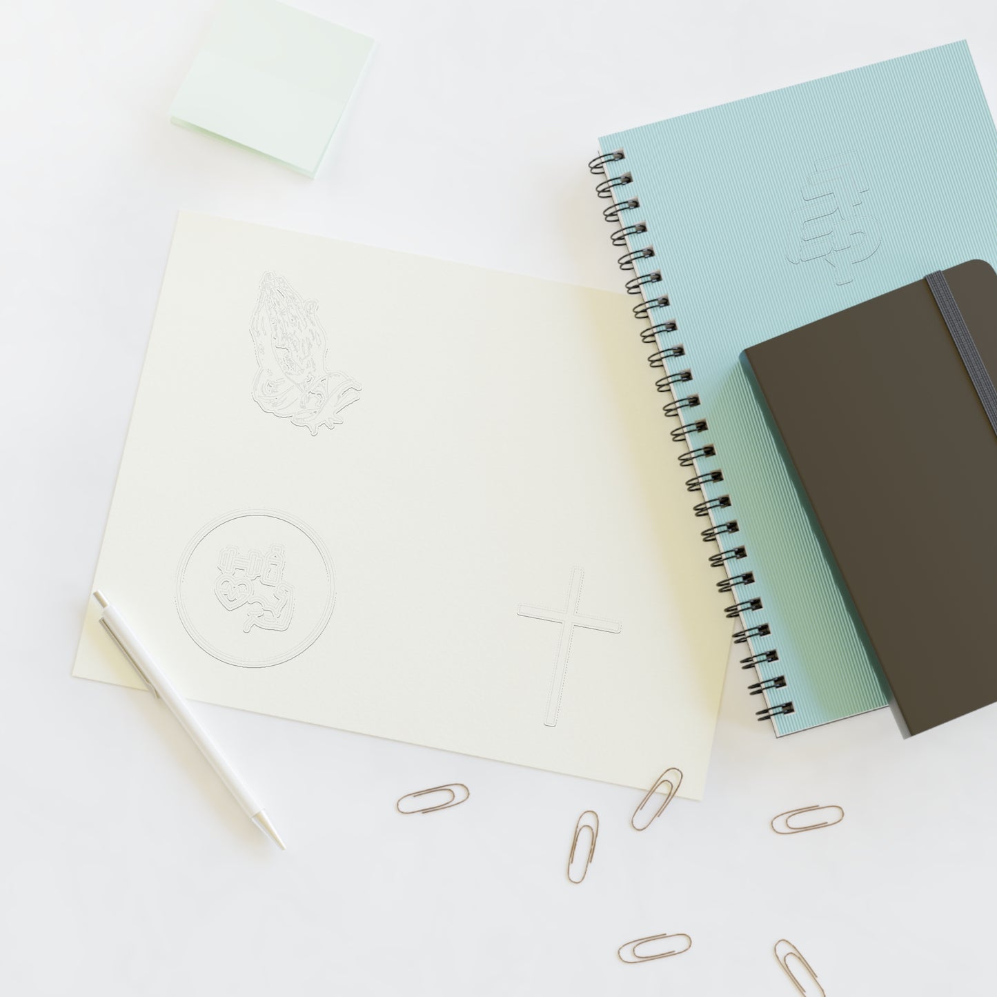 Sticker Sheet (White)