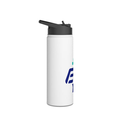 Stainless Steel Water Bottle — Insulated Sport Bottle with Standard Lid