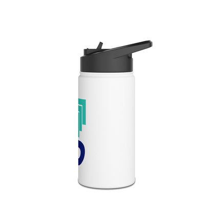 Stainless Steel Water Bottle — Insulated Sport Bottle with Standard Lid