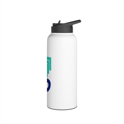 Stainless Steel Water Bottle — Insulated Sport Bottle with Standard Lid