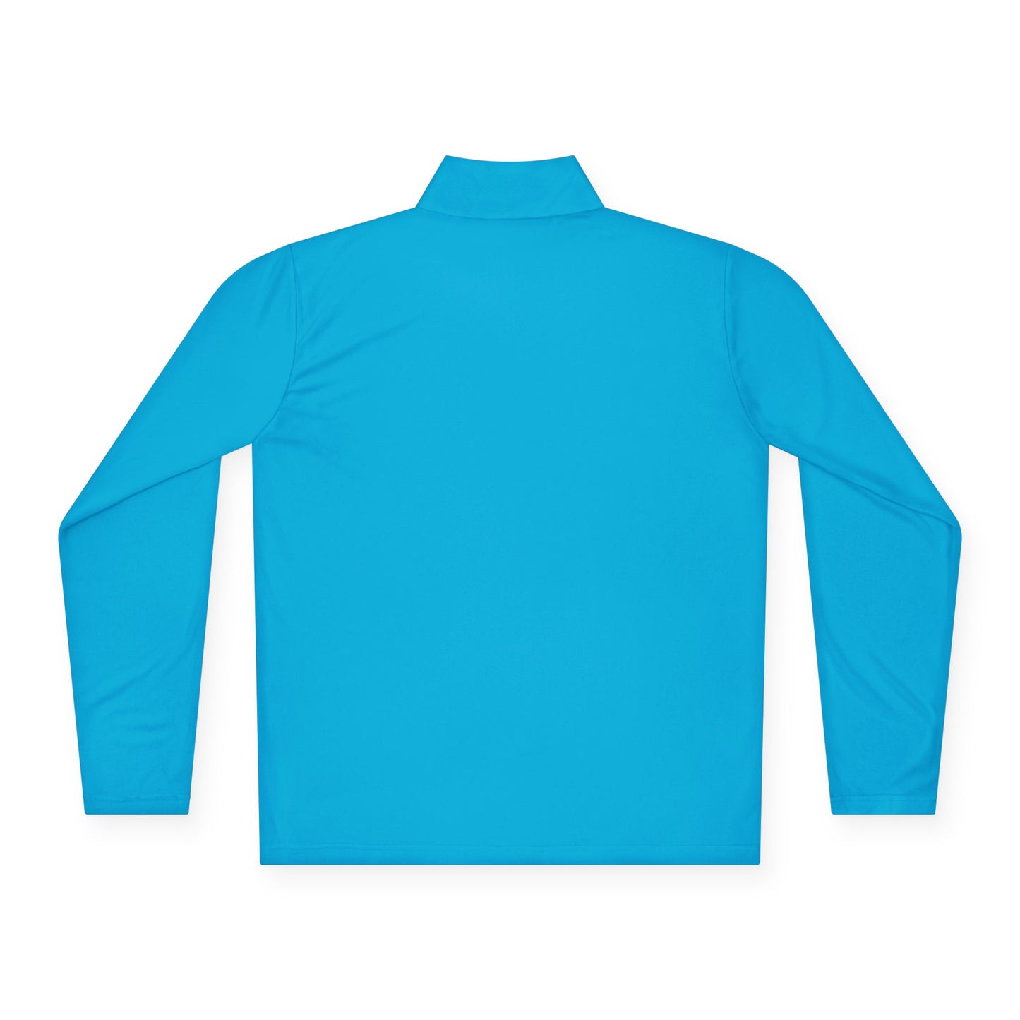 Quarter-Zip Pullover White Logo